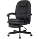 Кресло VB_EChair 668 PU P черный эко.кожа подст.для ног
