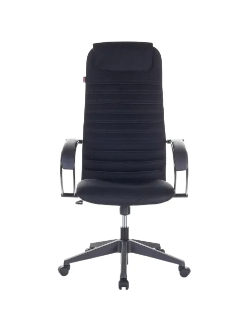 Кресло VB_EChair-655 TTW11 ткань черный, пластик