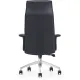 Кресло ЮФК Комус Мебель Easy Chair 503, экокожа, черный, алюминий
