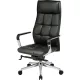 Кресло BN_Fc_EChair-597 ML кожа черный, алюминий
