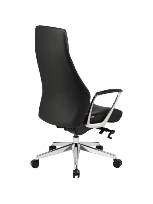 Кресло BN_Fc_EChair-598 MPU кожзам черный, алюминий