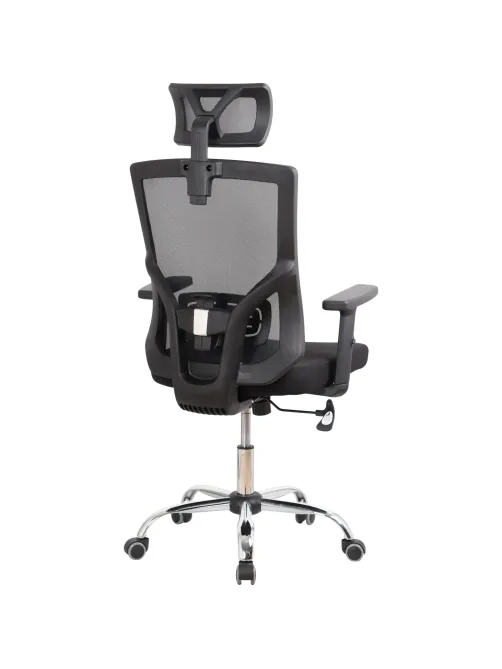 Кресло BN_SH_EChair-650 TC сетка/ткань черный