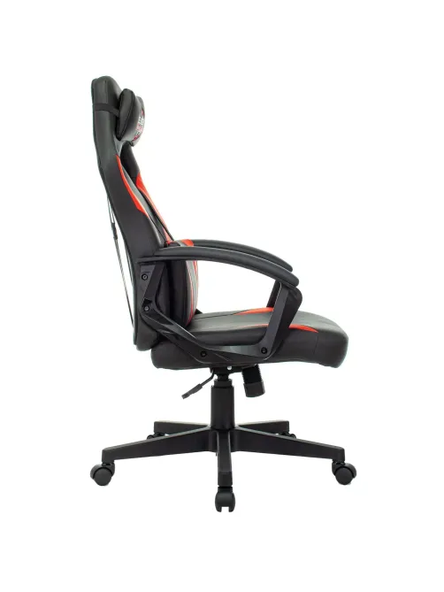 Кресло VB_Echair Easy Game-906 TPU кожзам черный/красный пластик