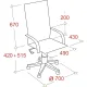 Кресло VB_Echair Easy Game-904 TPU кожзам черный пластик