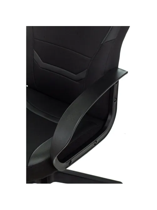 Кресло VB_Echair Easy Game-904 TPU кожзам черный пластик