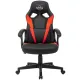Кресло VB_Echair Easy Game-906 TPU кожзам черный/красный пластик