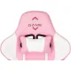 Кресло VB_Echair Easy Game-907 LT PU экокожа розовый/белый, пластик