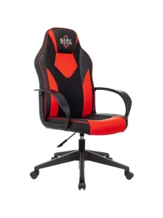Кресло VB_Echair Easy Game-905 TPU кожзам черный/красный пластик