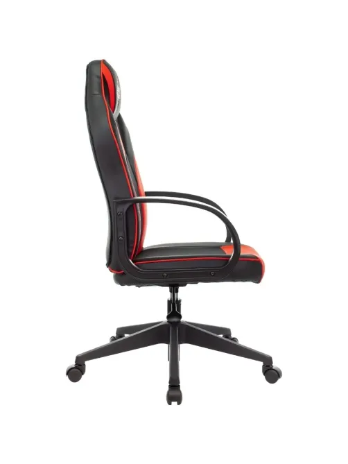 Кресло VB_Echair Easy Game-905 TPU кожзам черный/красный пластик