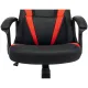 Кресло VB_Echair Easy Game-906 TPU кожзам черный/красный пластик