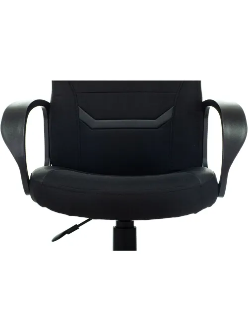 Кресло VB_Echair Easy Game-904 TPU кожзам черный пластик