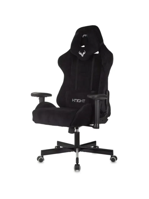 Кресло игровое Zombie Viking Knight Fabric черный Light-20 металл 1379928
