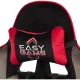 Кресло БР Комус Мебель Easy Game EGAME-908 LT ткань черный/красный, пластик
