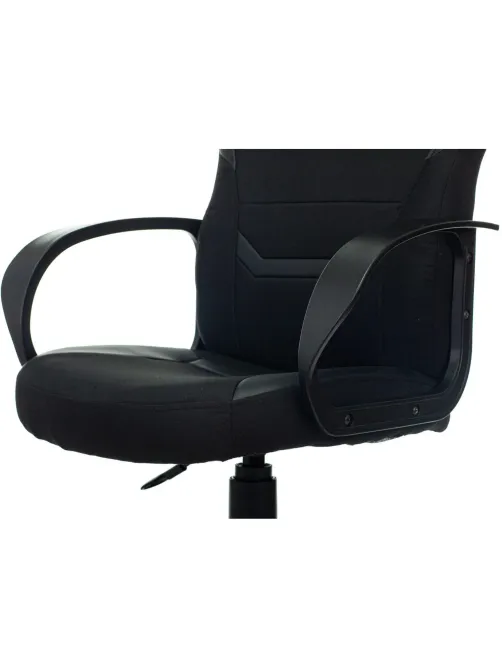 Кресло VB_Echair Easy Game-904 TPU кожзам черный пластик