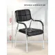 Стул BN_TQ_Стул Echair-805 VP кожзам черный, хром