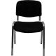 Стул КО_EChair Rio(ИЗО) РС01.00.10 ткань черная 101, каркас под хром