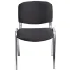Стул FA_EChair Rio (ИЗО) хром, ткань серая C-38/ТК-2