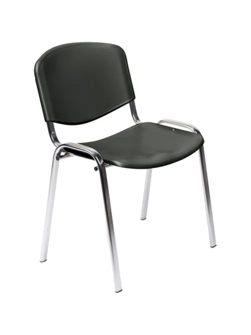 Стул БМФ Easy Chair Rio(ИЗО) хром, пластик черный