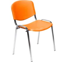 Стул БМФ Easy Chair Rio(ИЗО) хром, пластик оранжевый