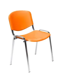 Стул БМФ Easy Chair Rio(ИЗО) хром, пластик оранжевый