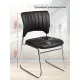 Стул BN_TQ_Стул Echair-809 VPU к/з черн,без подл., хром
