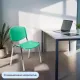 Стул БМФ Easy Chair Rio(ИЗО) хром, пластик зеленый
