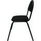 Стул КО_Echair РС01.00.00С Серна каркас черный, ткань черная 101