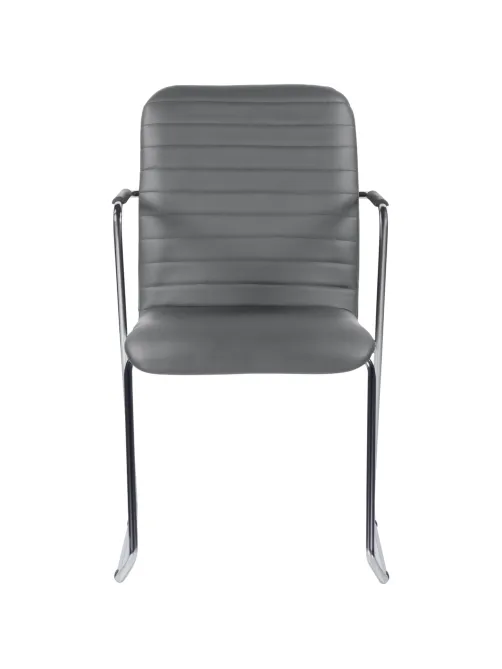 Стул БМФ Easy Chair Честер каркас хром кз серый