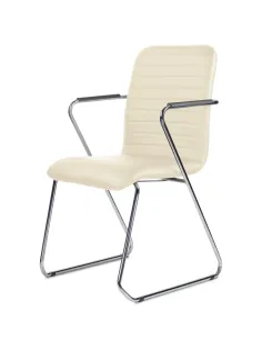 Стул БМФ Easy Chair Честер каркас хром кз бежевый