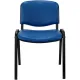 Стул UA_EChair Rio(ИЗО/ISO) черный, к/з синий  V-15