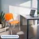 Стул БМФ Easy Chair Rio(ИЗО) хром, пластик оранжевый
