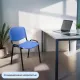 Стул БМФ Easy Chair Rio(ИЗО) черн, пластик синий