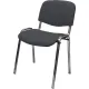 Стул КО_EChair Rio(ИЗО) РС01.00.10 ткань серая 103, каркас под хром