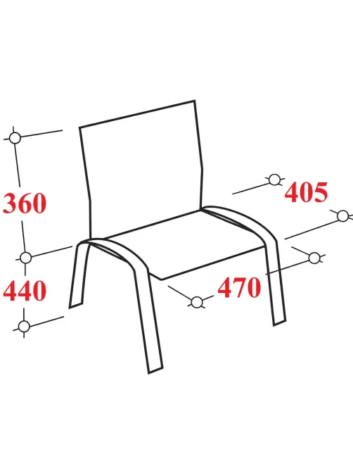 Стул БМФ Easy Chair Rio(ИЗО) хром, ткань зеленая С34