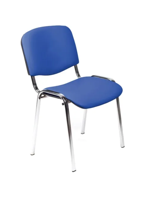 Стул БМФ Easy Chair Rio(ИЗО) хром, к/з синий Z06