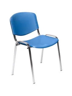 Стул БМФ Easy Chair Rio(ИЗО) хром, пластик синий