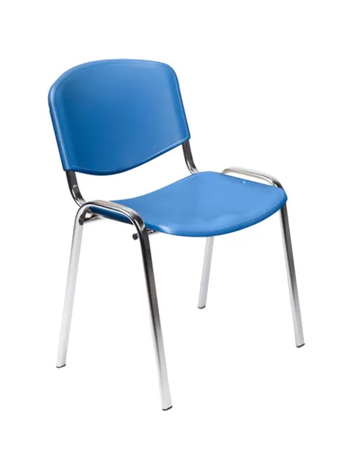 Стул БМФ Easy Chair Rio(ИЗО) хром, пластик синий