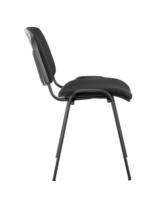 Стул UA_EChair Rio(ИЗО/ISO) черн, ткань черная С-11