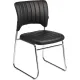 Стул BN_TQ_Стул Echair-809 VPU к/з черн,без подл., хром