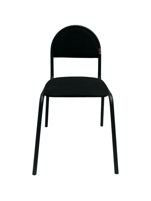 Стул КО_Echair РС01.00.00С Серна каркас черный, ткань черная 101