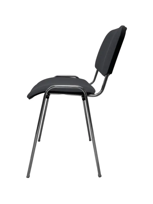 Стул КО_EChair Rio(ИЗО) РС01.00.10 ткань серая 103, каркас под хром