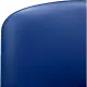 Стул UA_EChair Rio(ИЗО/ISO) черный, к/з синий  V-15