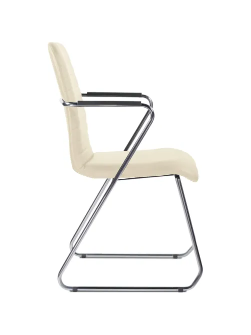 Стул БМФ Easy Chair Честер каркас хром кз бежевый