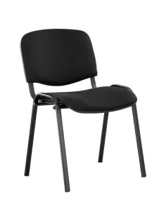 Стул UA_EChair Rio(ИЗО/ISO) черн, ткань черная С-11