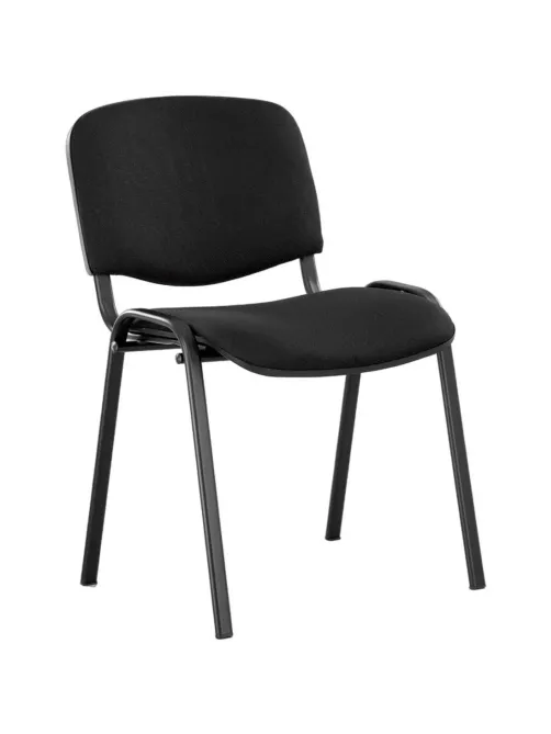Стул UA_EChair Rio(ИЗО/ISO) черн, ткань черная С-11