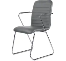Стул БМФ Easy Chair Честер каркас хром кз серый