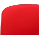 Стул UA_EChair Rio(ИЗО/ISO) чёрн, ткань красная C02