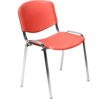 Стул БМФ Easy Chair Rio(ИЗО) хром, пластик красный