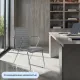 Стул БМФ Easy Chair Честер каркас хром кз серый