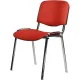 Стул БМФ Easy Chair Rio(ИЗО) хром, к/з красный Z29